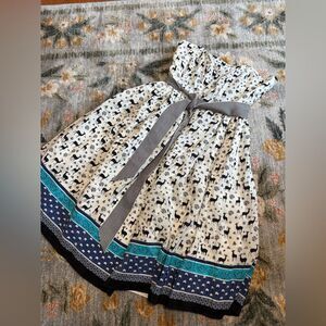 *RARE* Anthropologie Deer Meadow Dress Anna Sui Size 6